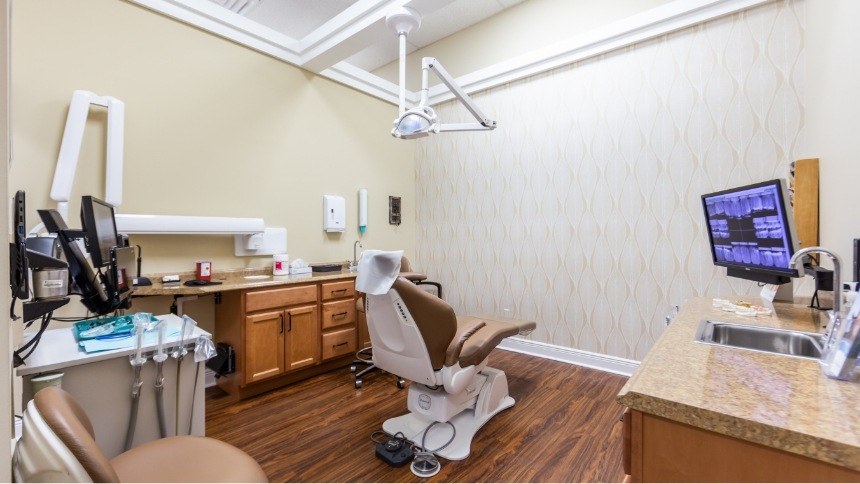 Dental exam room